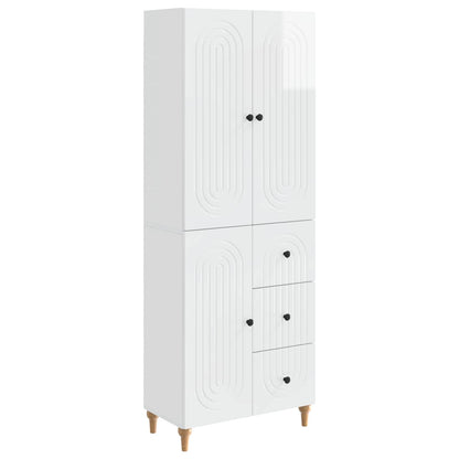 Skab Sæt 2 Dele 66 X 34,5 X 90 Cm Konstrueret Træ