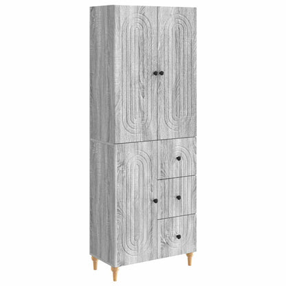 Skab Sæt 2 Dele 66 X 34,5 X 90 Cm Konstrueret Træ