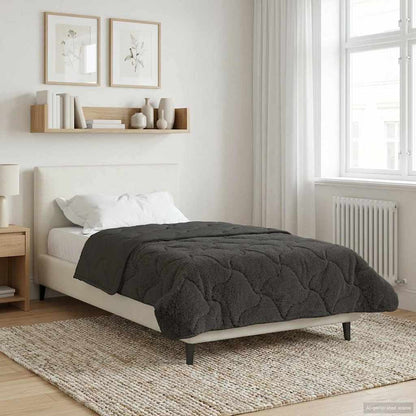Vinter Dyne 220 X 240 Cm Mikrofiber Og Teddy Fleece