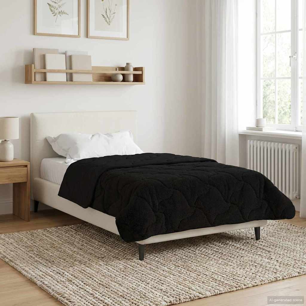 Vinter Dyne 220 X 240 Cm Mikrofiber Og Teddy Fleece