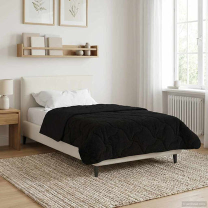 Vinter Dyne 220 X 240 Cm Mikrofiber Og Teddy Fleece