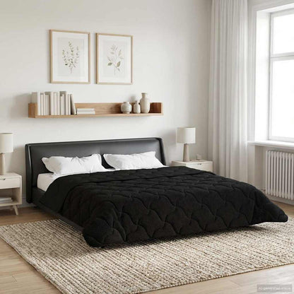 Vinter Dyne 220 X 240 Cm Mikrofiber Og Teddy Fleece