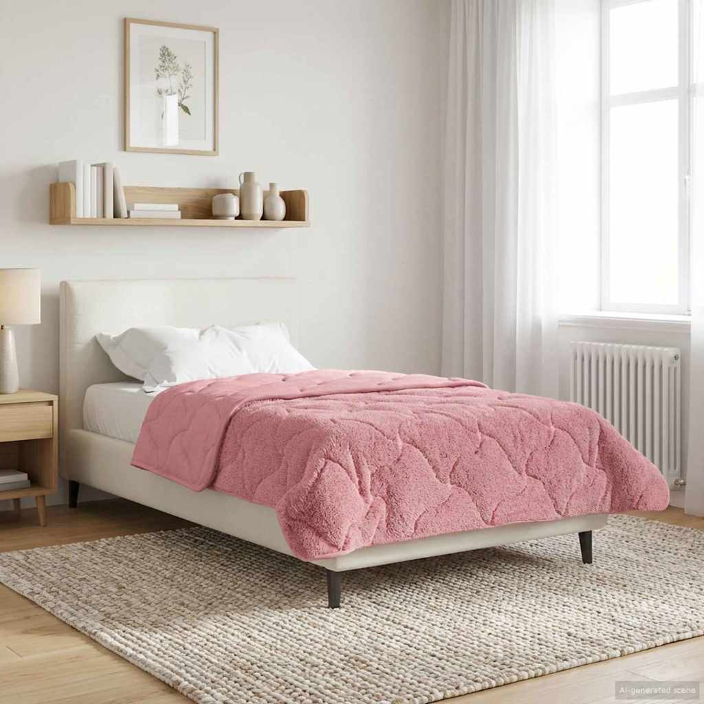 Vinter Dyne 220 X 240 Cm Mikrofiber Og Teddy Fleece