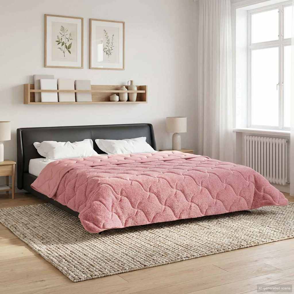 Vinter Dyne 220 X 240 Cm Mikrofiber Og Teddy Fleece