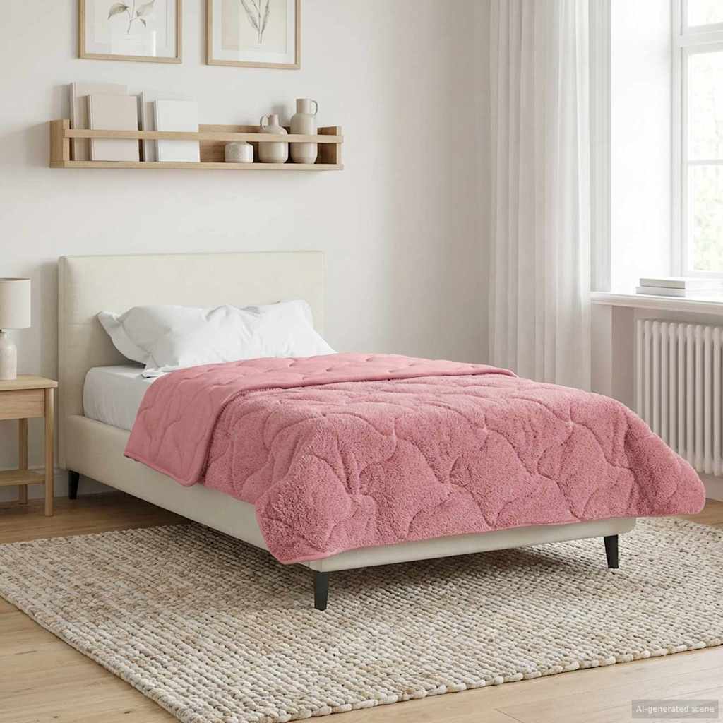 Vinter Dyne 220 X 240 Cm Mikrofiber Og Teddy Fleece