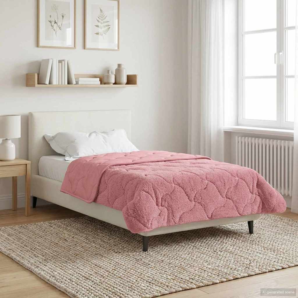 Vinter Dyne 220 X 240 Cm Mikrofiber Og Teddy Fleece