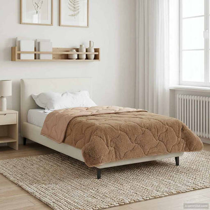 Vinter Dyne 220 X 240 Cm Mikrofiber Og Teddy Fleece