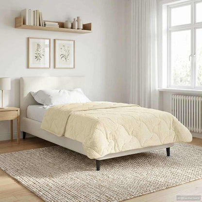 Vinter Dyne 220 X 240 Cm Mikrofiber Og Teddy Fleece