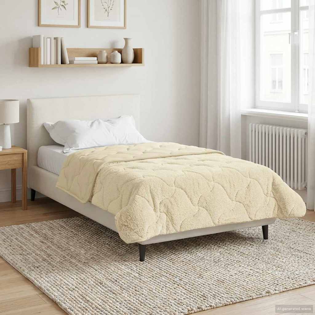 Vinter Dyne 220 X 240 Cm Mikrofiber Og Teddy Fleece