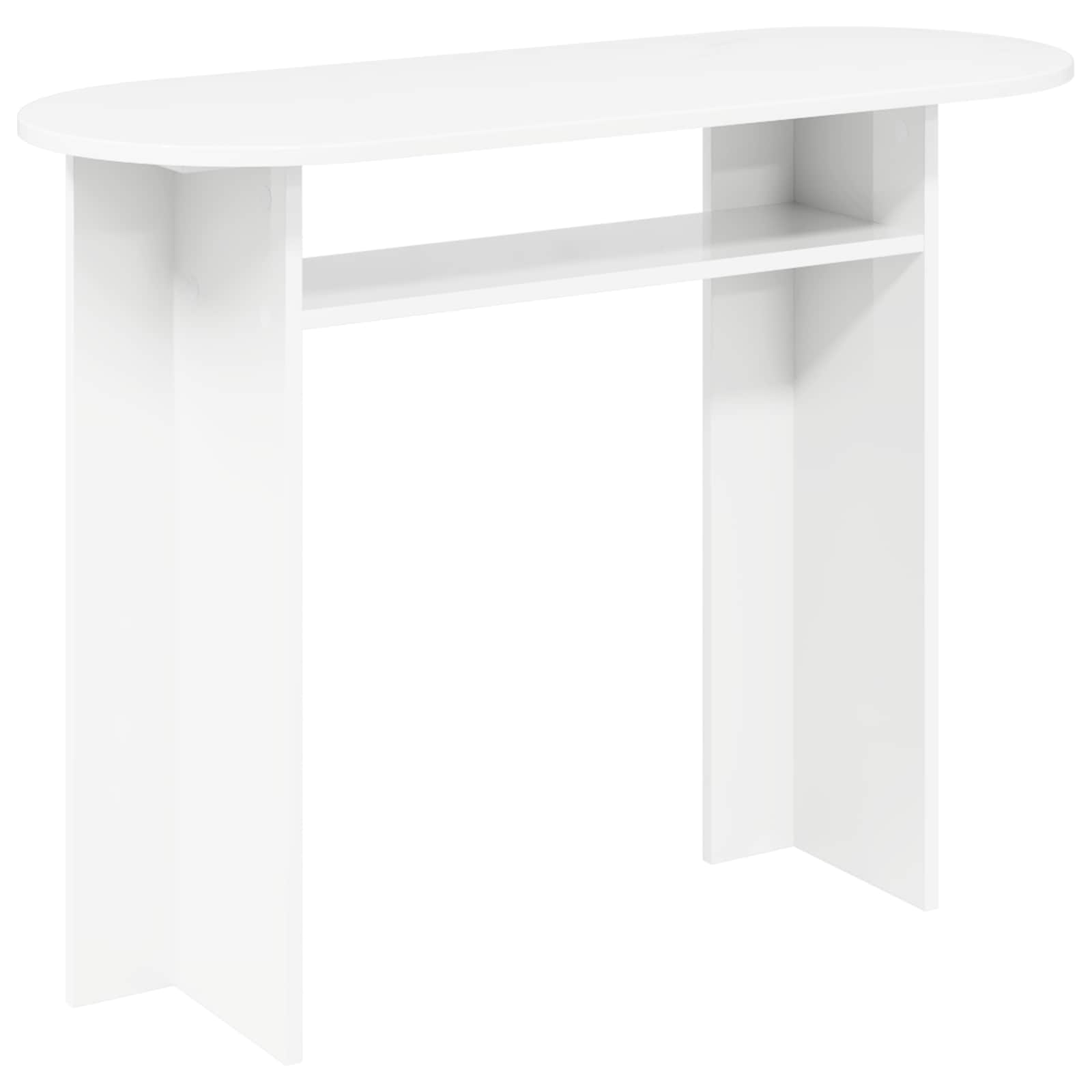 Konsolbord 100 X 39,5 X 75 Cm Konstrueret Træ - Billede 2