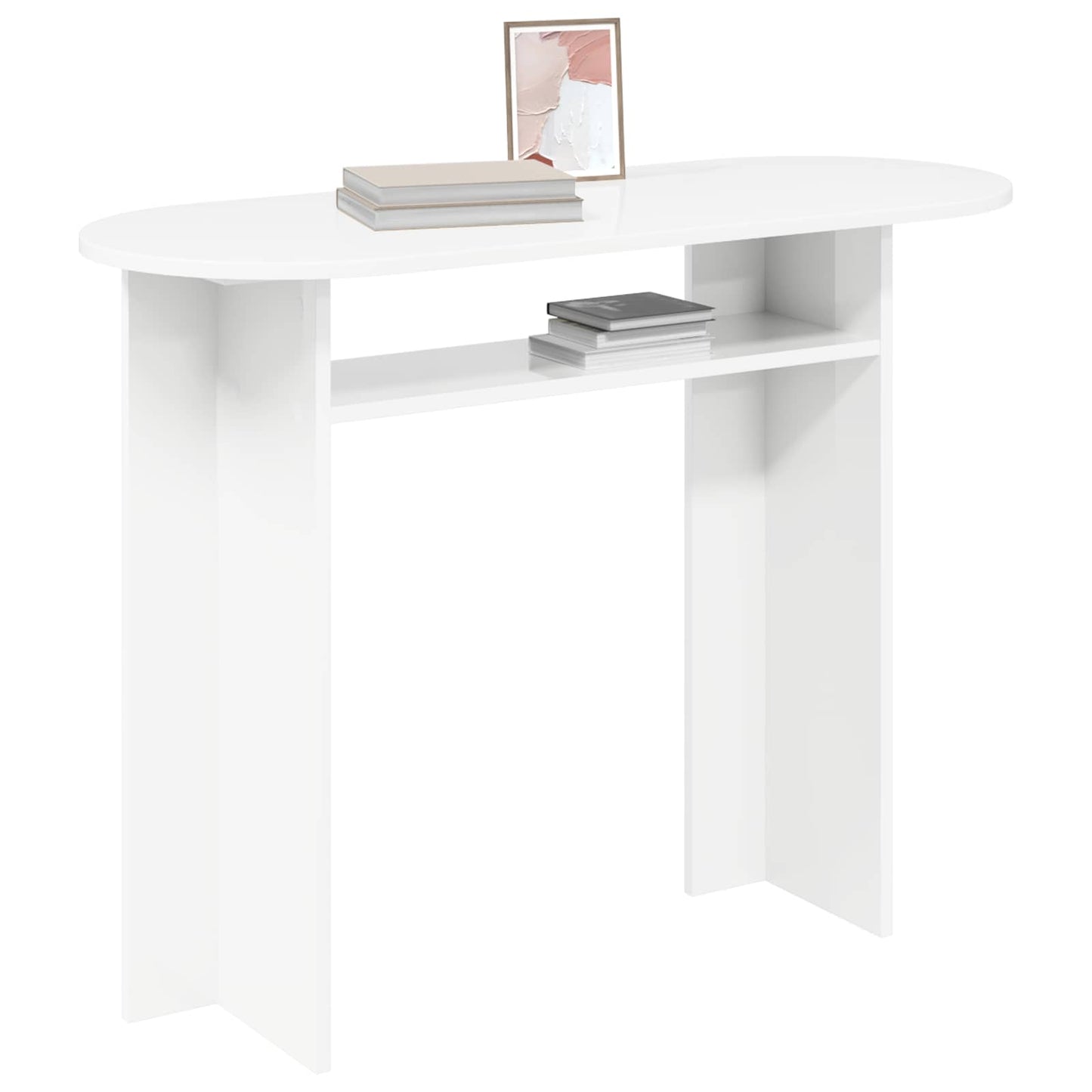 Konsolbord 100 X 39,5 X 75 Cm Konstrueret Træ - Billede 3