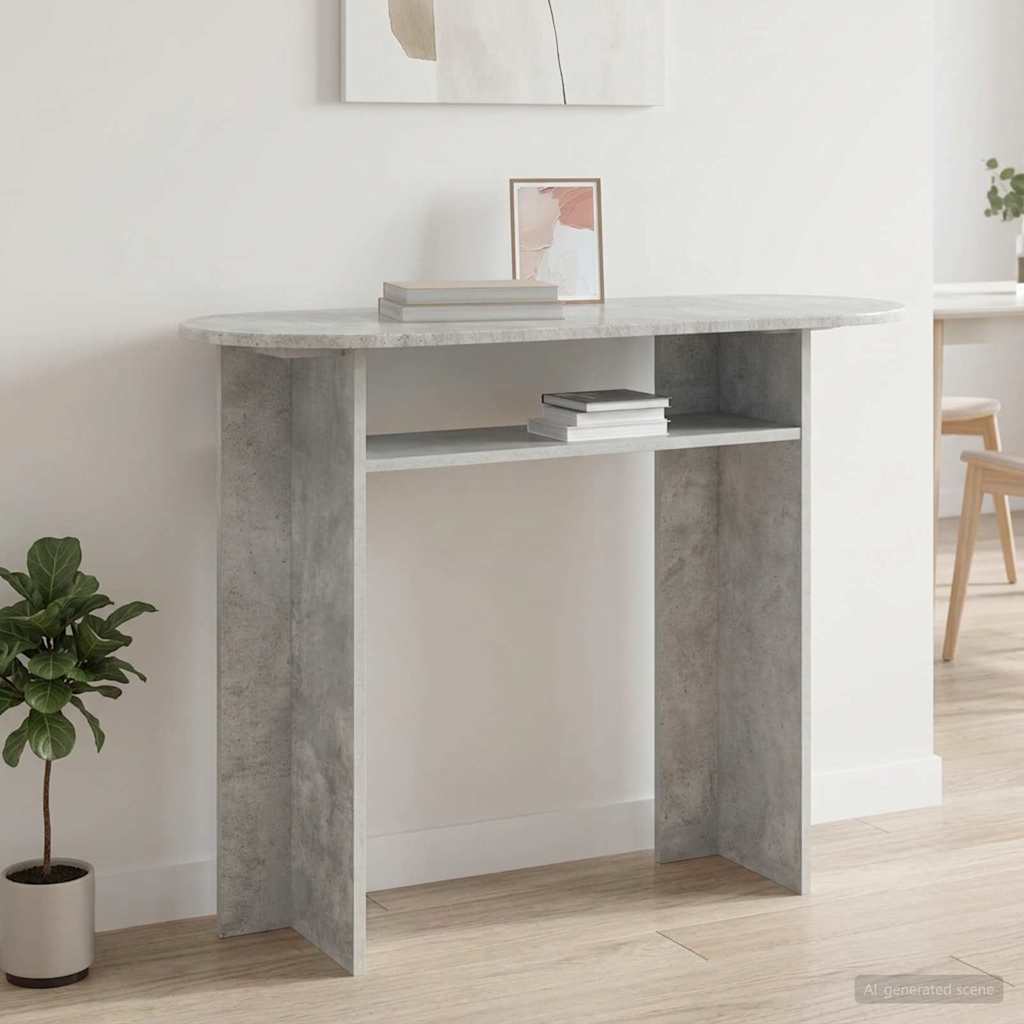 Konsolbord 100 X 39,5 X 75 Cm Konstrueret Træ