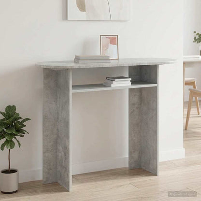 Konsolbord 100 X 39,5 X 75 Cm Konstrueret Træ