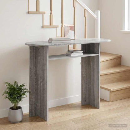 Konsolbord 100 X 39,5 X 75 Cm Konstrueret Træ