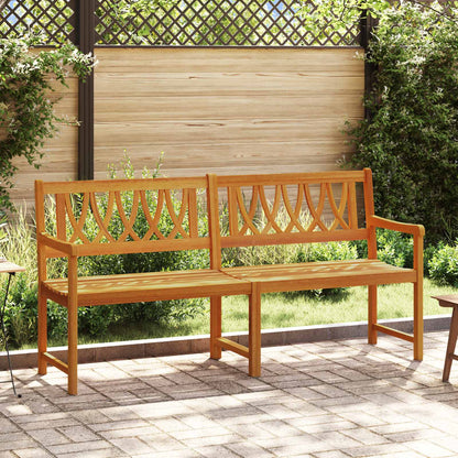 Udendørs Bænk Naturfarvet 110 X 56 X 90 Cm Massivt Akacietræ - Variant 42028084