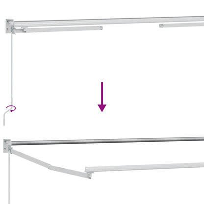 Elektrisk Utrækkelig Markiseramme Aluminium - Billede 10