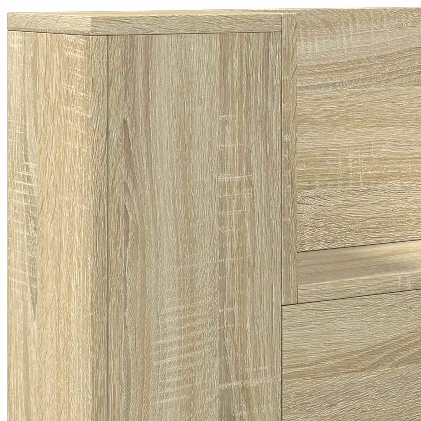 Hovedgærde Sonoma Eg 100 X 16,5 X 103,5 Cm Konstrueret Træ - Billede 8