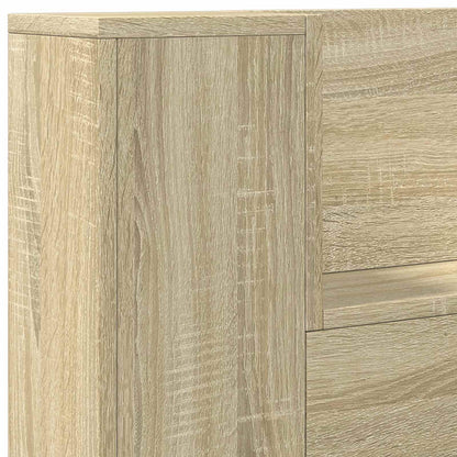 Hovedgærde Kabinet Med Led Sonoma 120 X 16,5 X 103,5 Cm - Billede 8