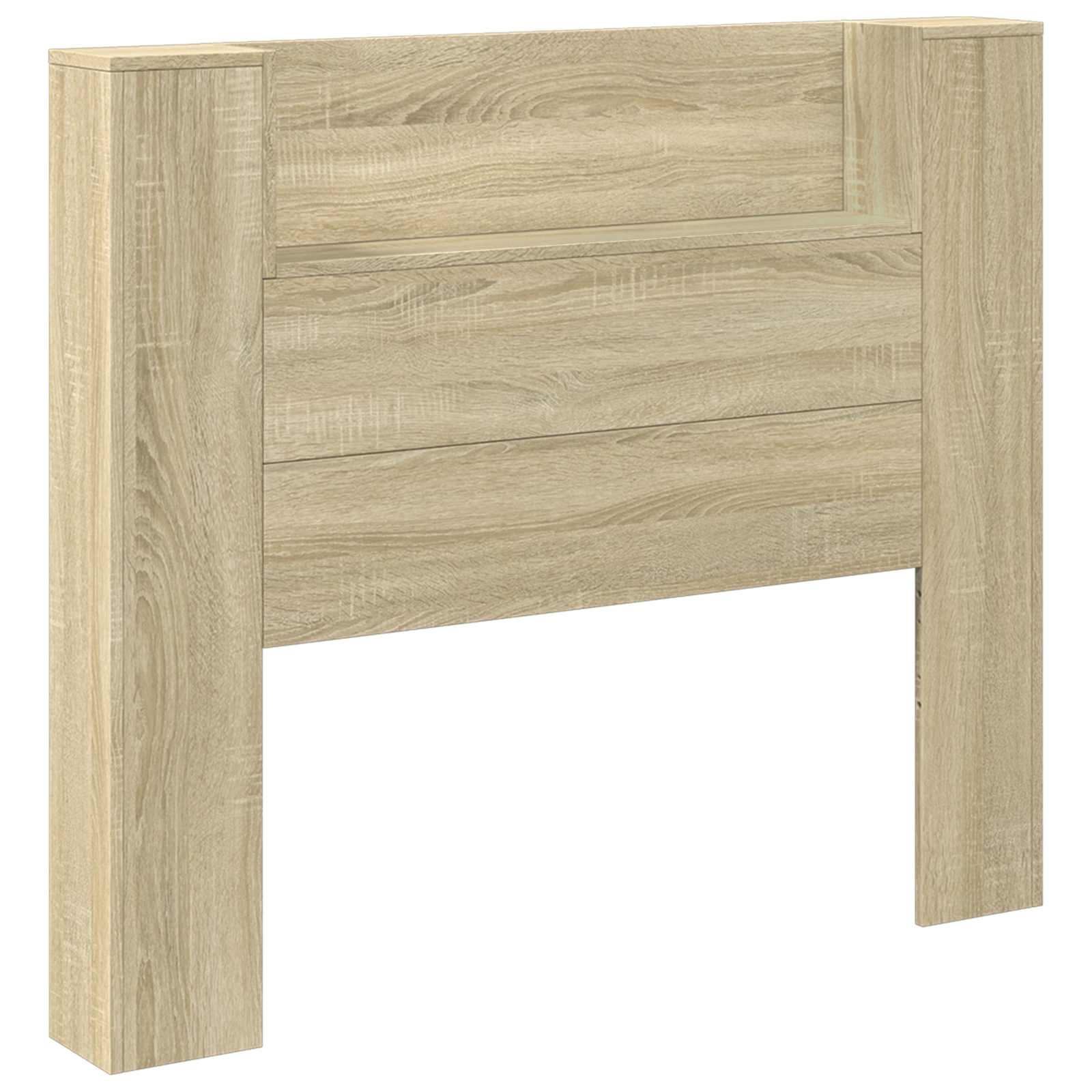 Hovedgærde Kabinet Med Led Sonoma 120 X 16,5 X 103,5 Cm - Billede 2