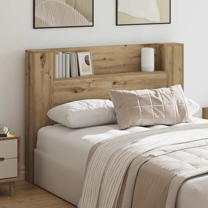Hovedgærde Kabinet Med Led Sonoma 120 X 16,5 X 103,5 Cm