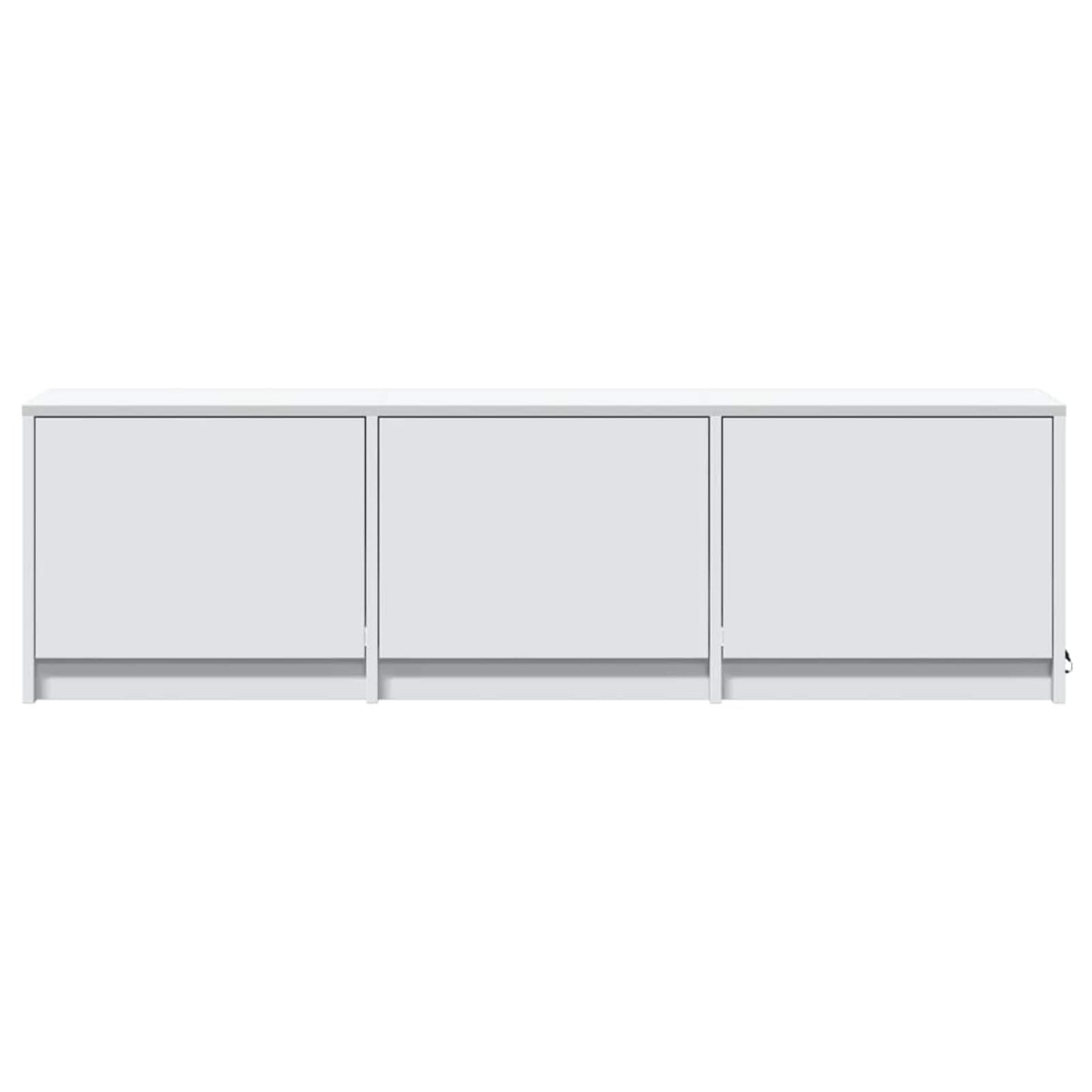 Tv-skab Med Led 140 X 34 X 40 Cm Konstrueret Træ - Billede 5