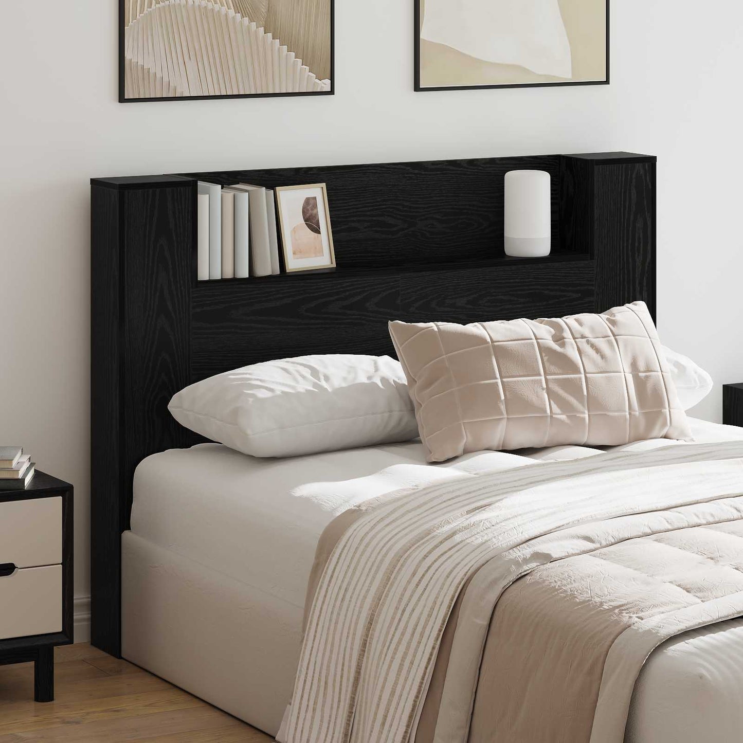 Hovedgærde Kabinet Med Led Sonoma 120 X 16,5 X 103,5 Cm