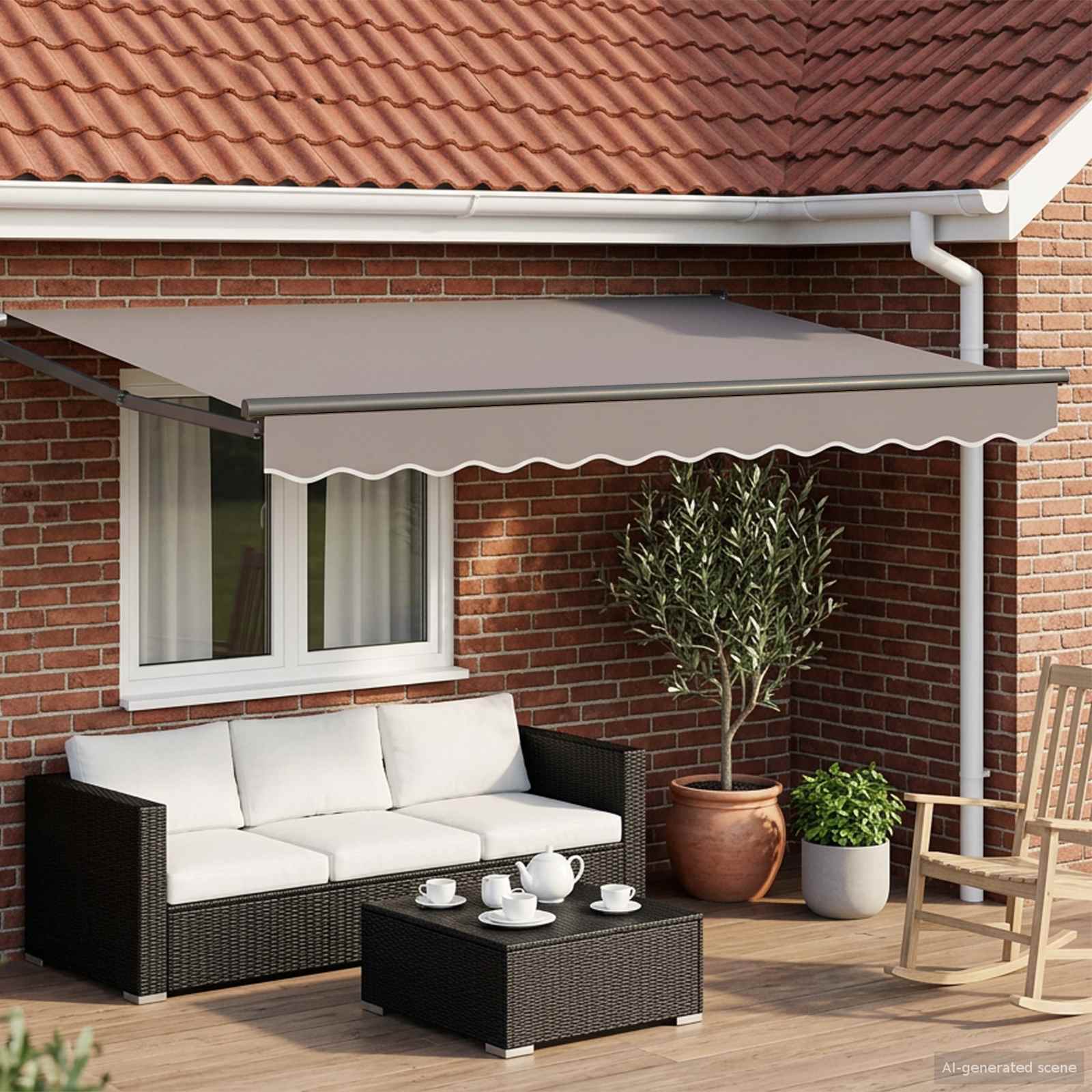 Elektrisk Udtrækkelig Markise - Hovedbillede