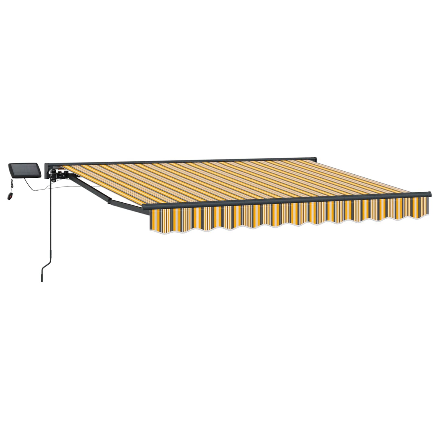 Manuel Markise-ramme Med Led-lys 3 X 2,5 M - Billede 2