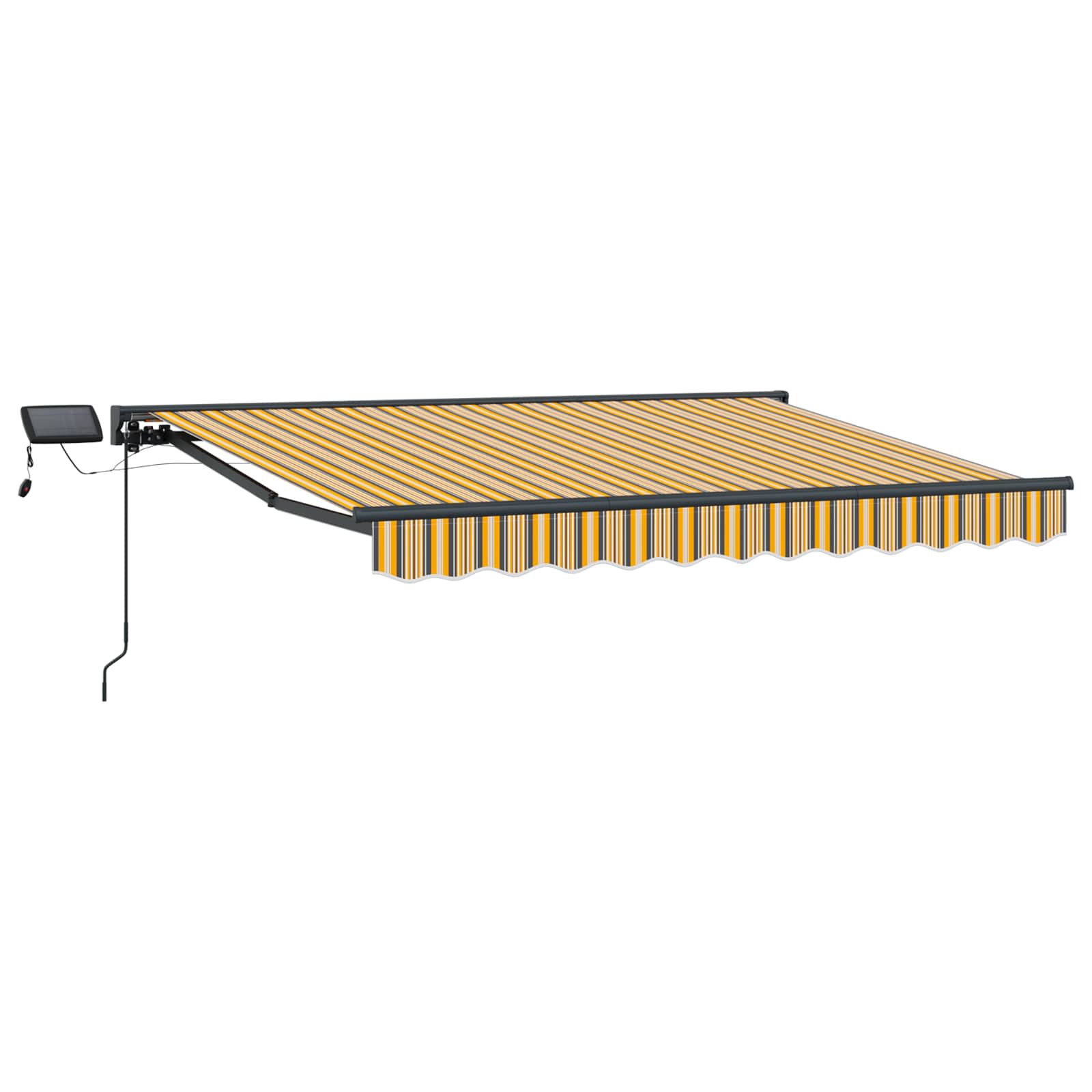 Manuel Markise-ramme Med Led-lys 3 X 2,5 M - Billede 2