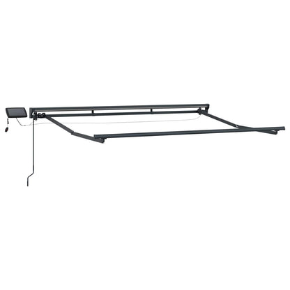 Manuel Markise-ramme Med Led-lys 3 X 2,5 M - Billede 4