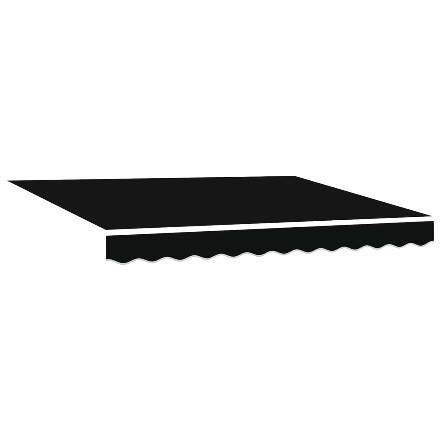 Manuel Markise-ramme Med Led-lys Sort Og Anthracit 3 X 2,5 M - Billede 5