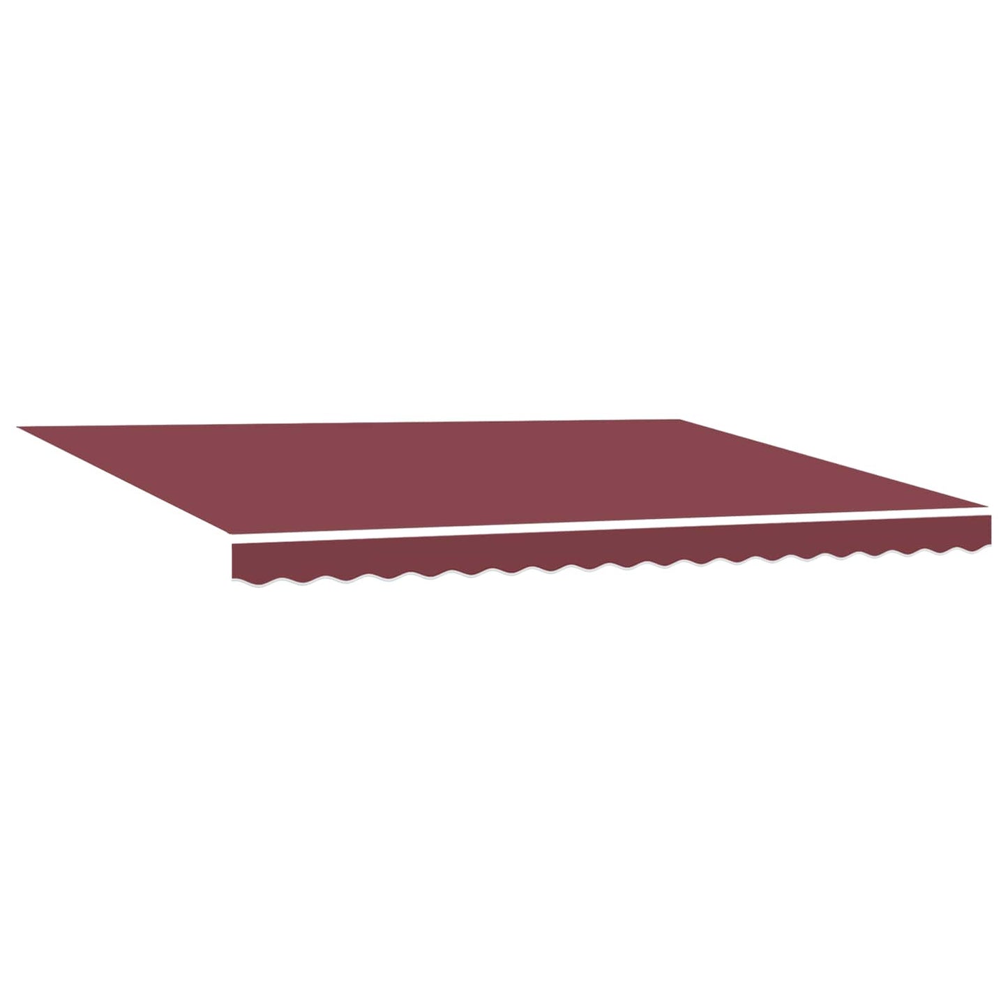 Manuel Markise-ramme Med Led-lys Bordeaux 4,5 × 3 M - Billede 3