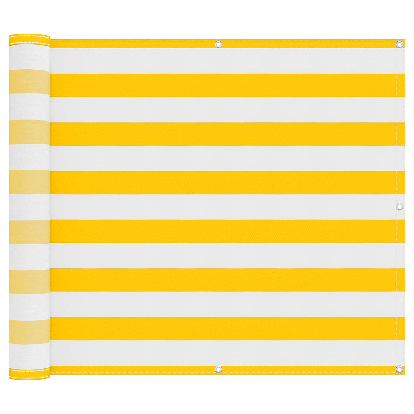 Altan Skærm Og Hvid 100 X 300 Cm Oxford Stof - Billede 2