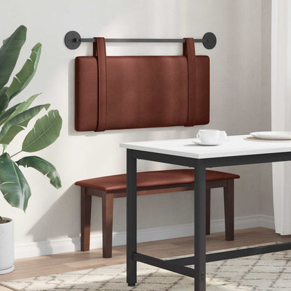Hængende Hovedgavl Skinnende 90 X 55 X 5 Cm Antik Pu - Billede 4
