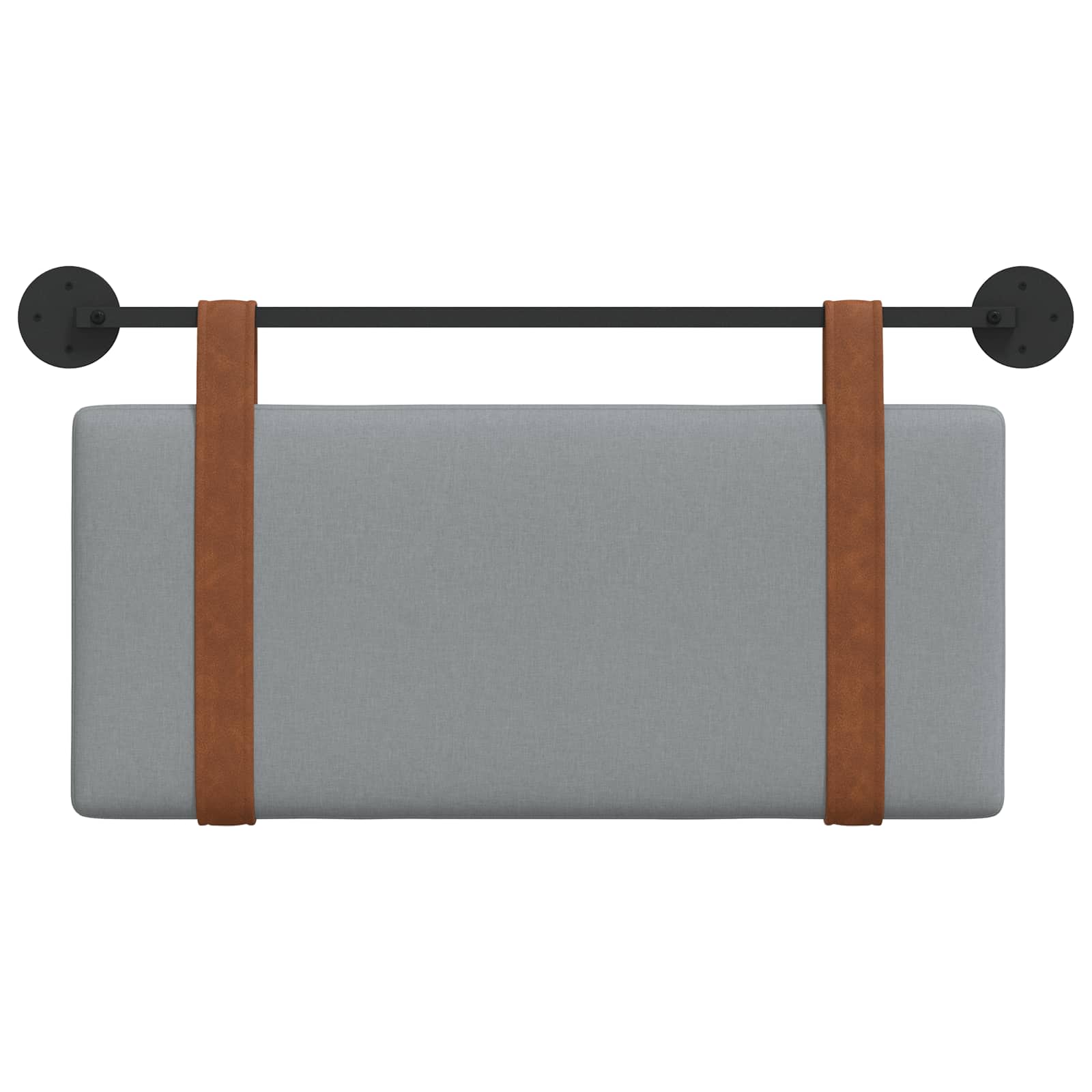Hængende Hovedgavl Vægmonteret 100 X 55 X 5 Cm Antik Pu - Billede 5