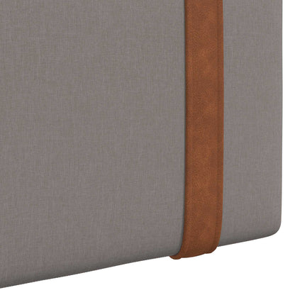 Hængende Hovedgavl Vægmonteret 100 X 55 X 5 Cm Antik Pu - Billede 8