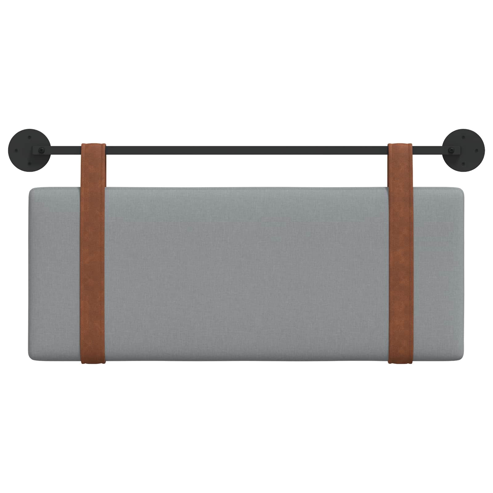 Hængende Hovedgavl Vægmonteret 110 X 55 X 5 Cm Antik Pu - Billede 5