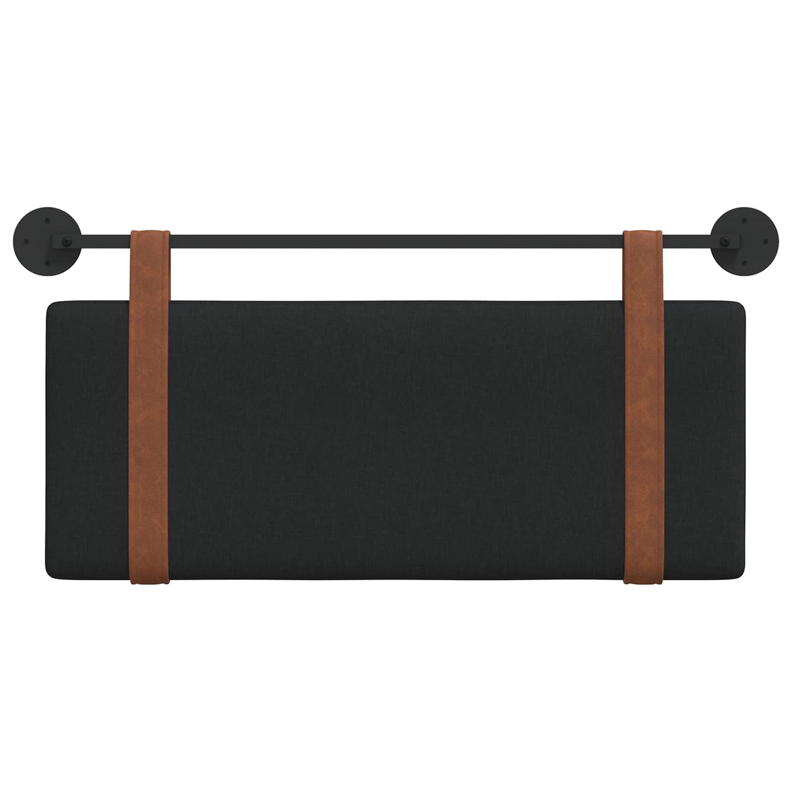 Hængende Hovedgavl Vægmonteret 110 X 55 X 5 Cm Antik Pu - Billede 5