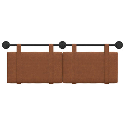 Hængende Hovedgavl Vægmonteret 130 X 55 X 5 Cm Antik Pu - Billede 5