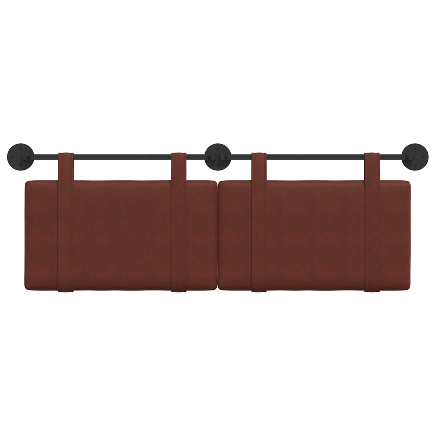 Hængende Hovedgavl Skinnende 130 X 55 X 5 Cm Antik Pu - Billede 5
