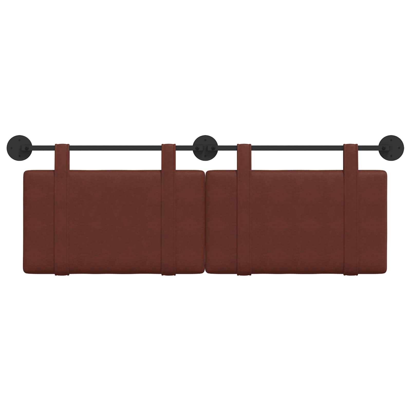 Hængende Hovedgavl Skinnende 130 X 55 X 5 Cm Antik Pu - Billede 5