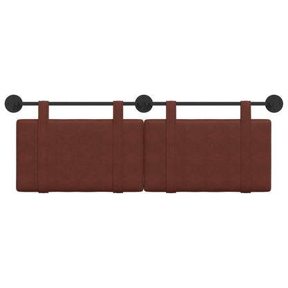 Hængende Hovedgavl Skinnende 130 X 55 X 5 Cm Antik Pu - Billede 5