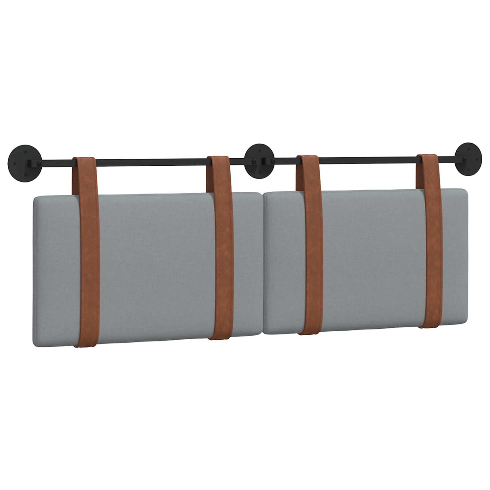 Hængende Hovedgavl Vægmonteret 130 X 55 X 5 Cm Antik Pu - Billede 2