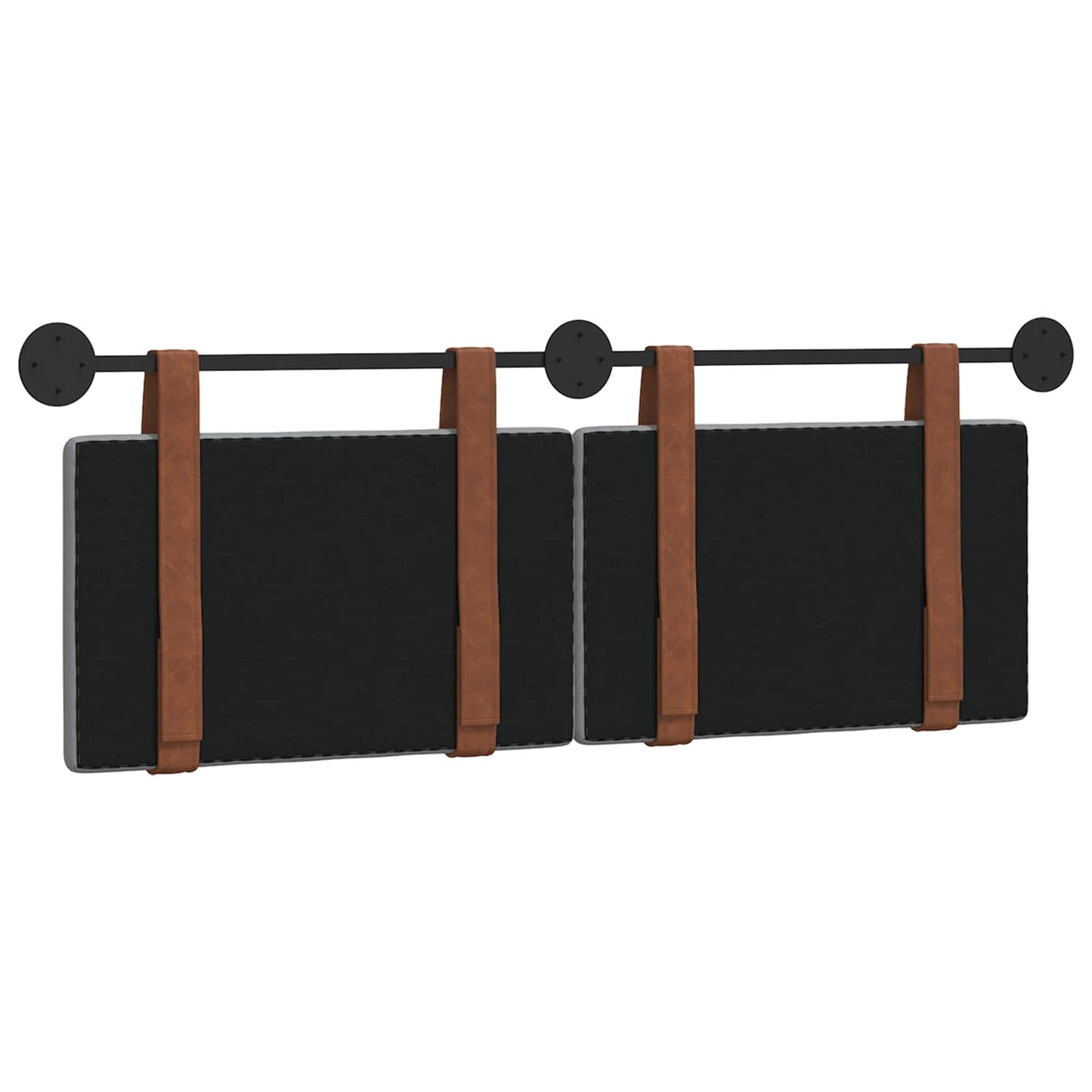 Hængende Hovedgavl Vægmonteret 130 X 55 X 5 Cm Antik Pu - Billede 7