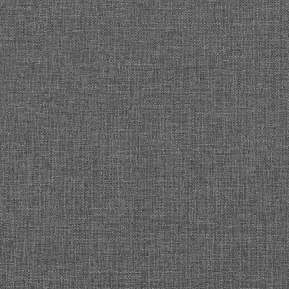 Hængende Hovedgavl Ensfarvet Mørkegrå 130 X 55 X 5 Cm Antik Pu - Billede 11