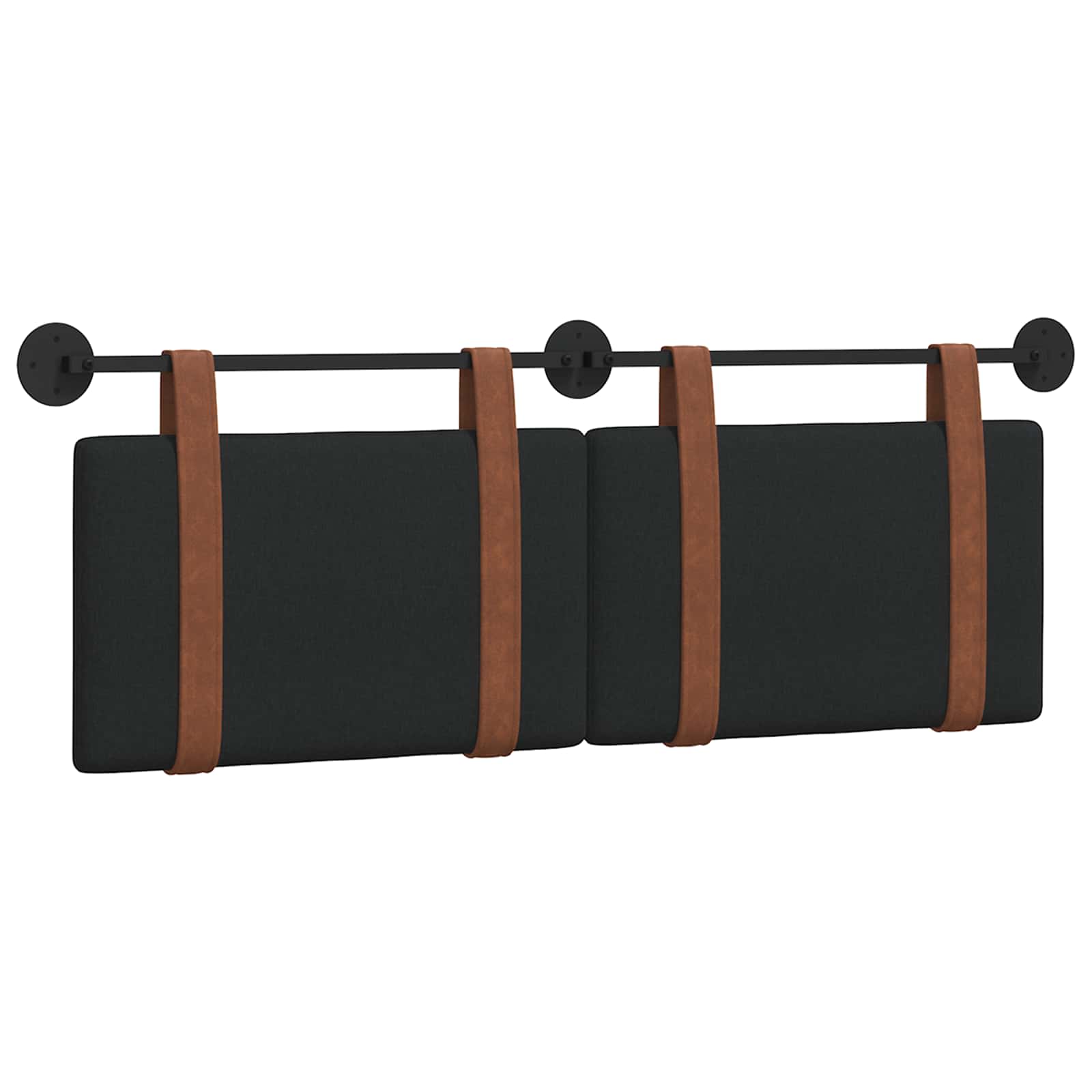 Hængende Hovedgavl Vægmonteret 130 X 55 X 5 Cm Antik Pu - Billede 2