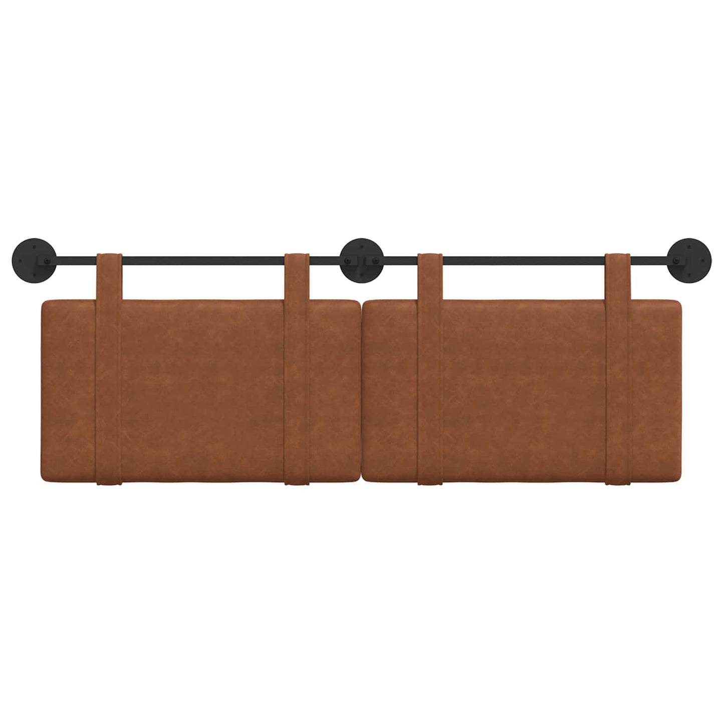 Hængende Hovedgavl Vægmonteret 150 X 55 X 5 Cm Antik Pu - Billede 5