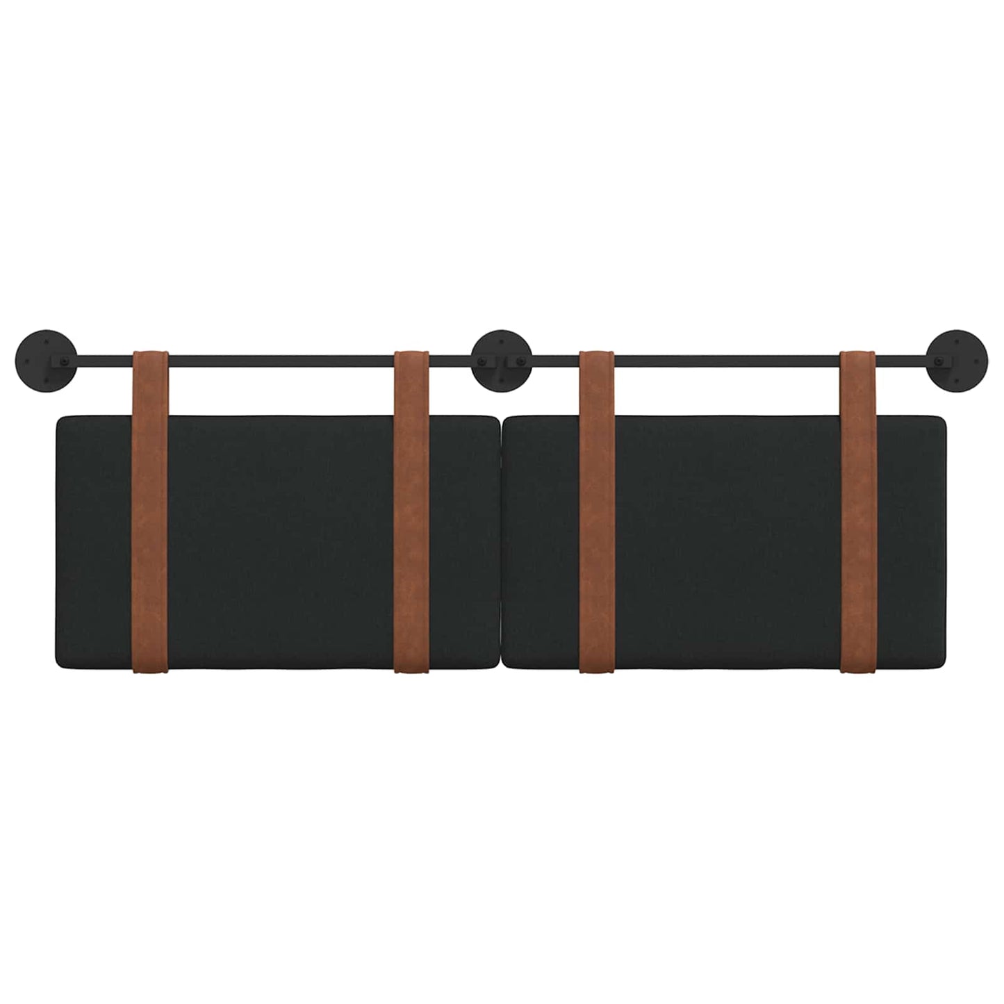 Hængende Hovedgavl Vægmonteret 150 X 55 X 5 Cm Antik Pu - Billede 5