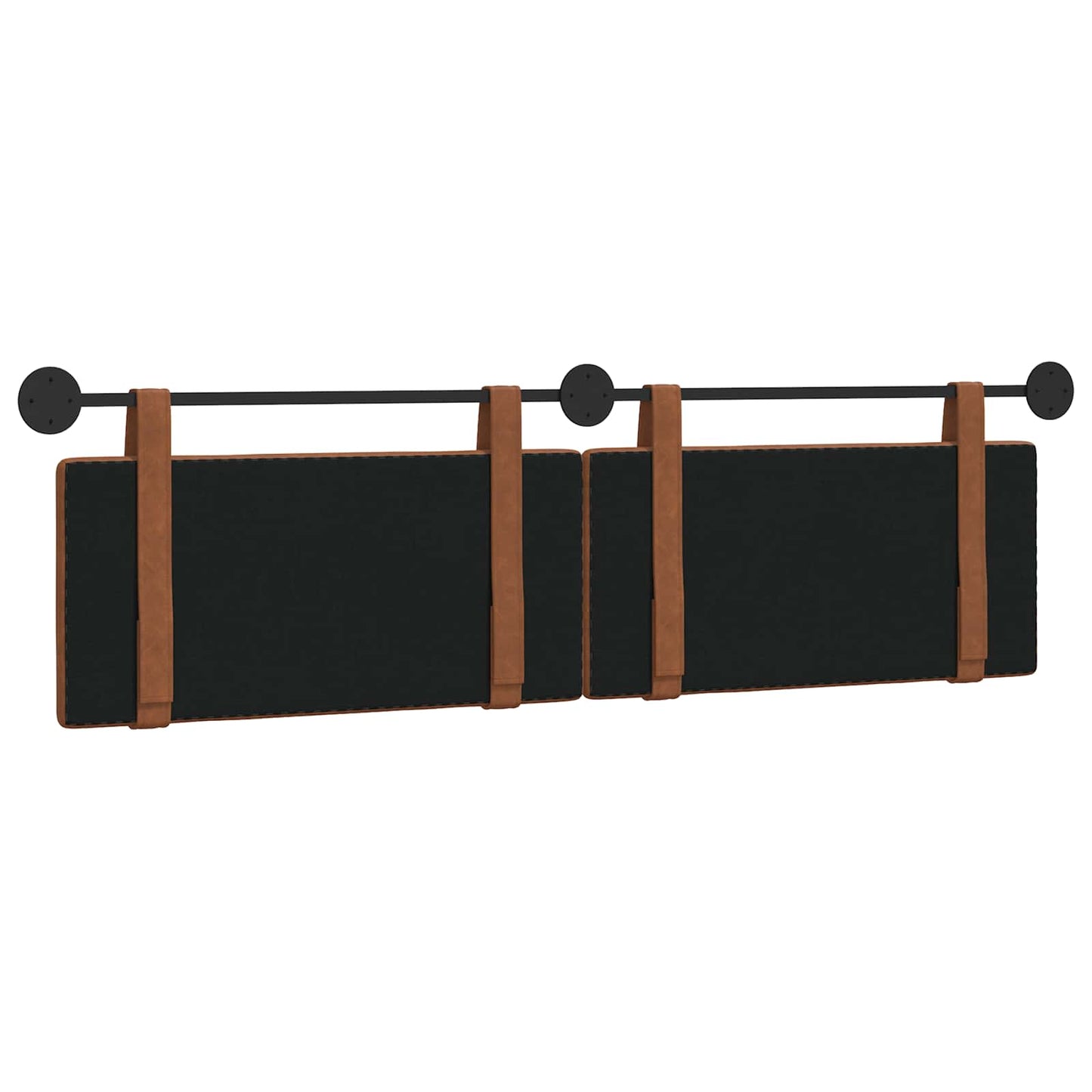 Hængende Hovedgavl Vægmonteret 170 X 55 X 5 Cm Antik Pu - Billede 7