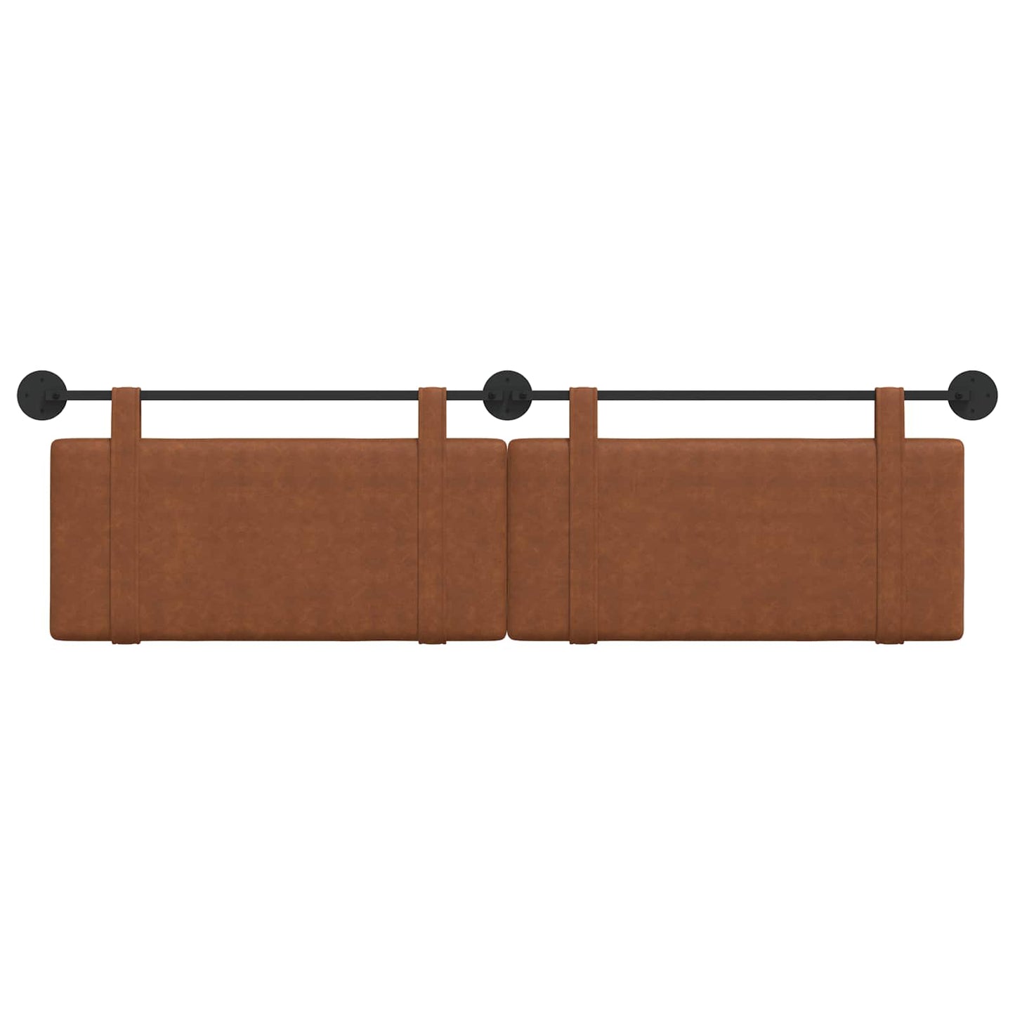 Hængende Hovedgavl Vægmonteret 170 X 55 X 5 Cm Antik Pu - Billede 5